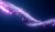 Glowing fiber optic cable. Information flows by wire. The concept of technology and information transfer. Modern blue purple color spectrum 3d illustration