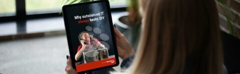 Why outsourced IT always beats DIY - blog banner outsourced IT always beats