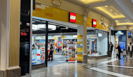 The Lego store at held at the Trafford Centre, Manchester