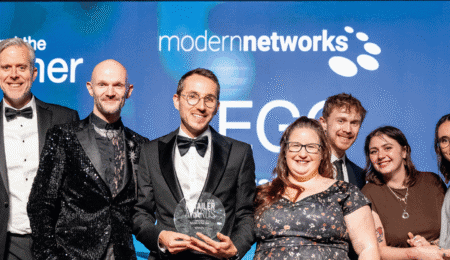 Lego team, winners of the Specialist Retailer of the Year Award, at The Trafford Centre Retail Awards 2026