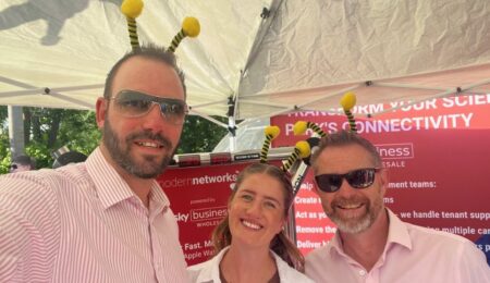 Members of Modern Networks during the CWOW event, 2025