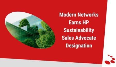 View Modern Networks Earns HP Sustainability Sales Advocate Designation