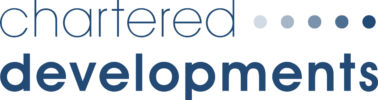 chartered developments logo chartered developments logo
